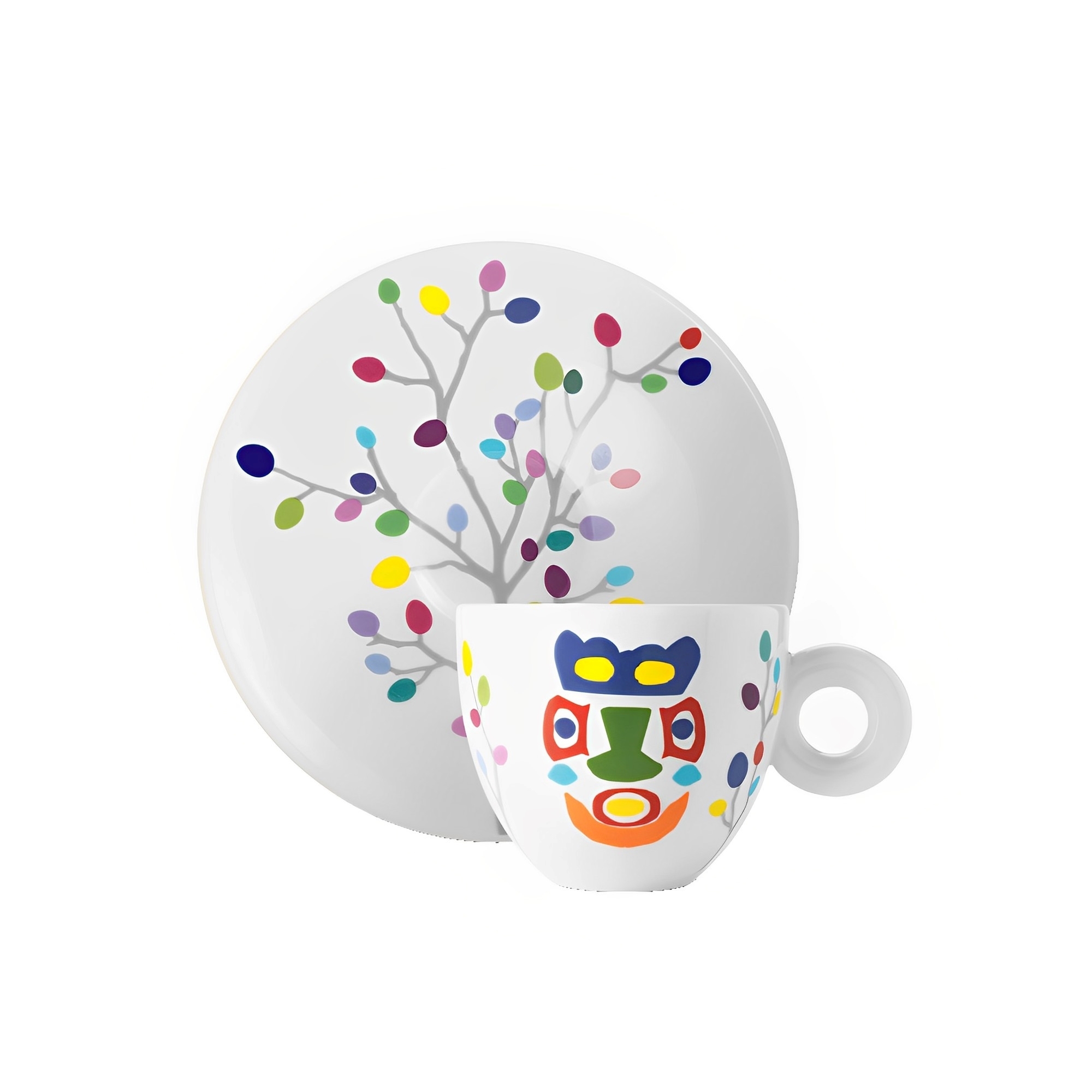Illy Illy Art Collection Pascale Marthine Tayou 6 espresso cups
