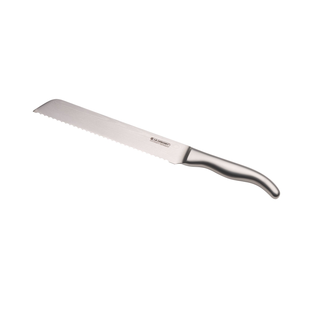 Le Creuset coltello per pane 20 cm con manico in acciaio