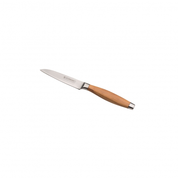 Le Creuset coltello verdura 9 cm con manico in legno