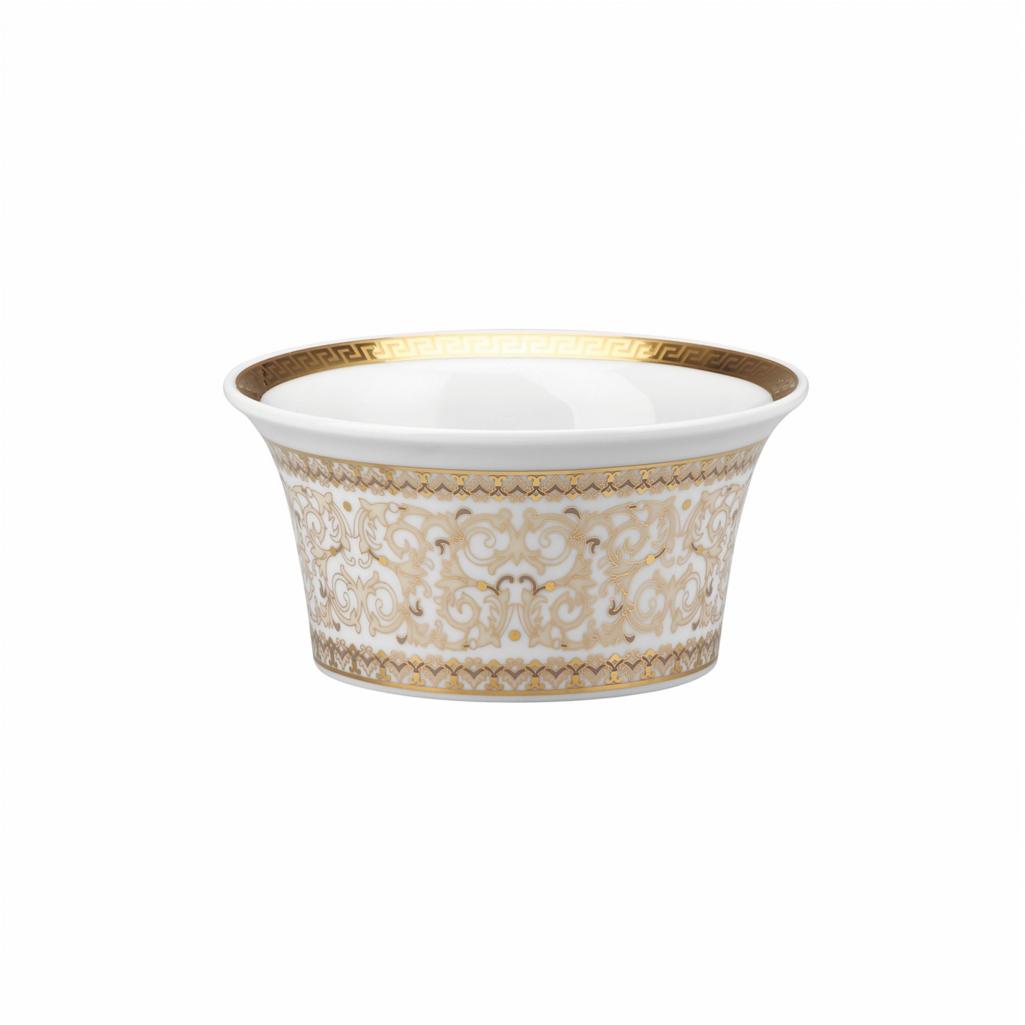 Rosenthal Versace Coppetta frutta Medusa Gala Gold cm. 11,5