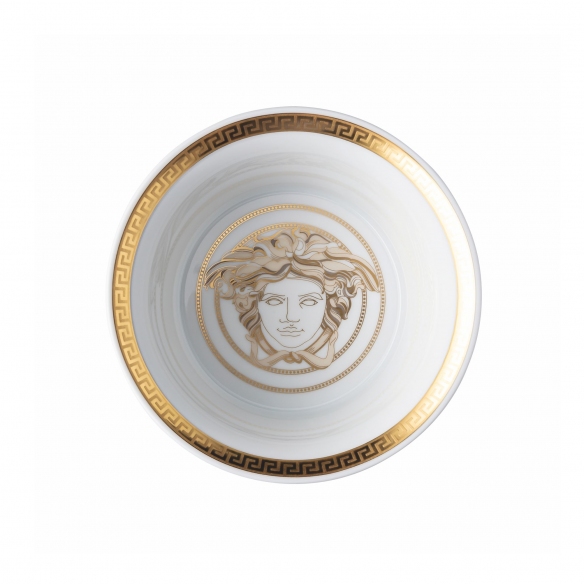 Rosenthal Versace Coppetta frutta Medusa Gala Gold cm. 11,5