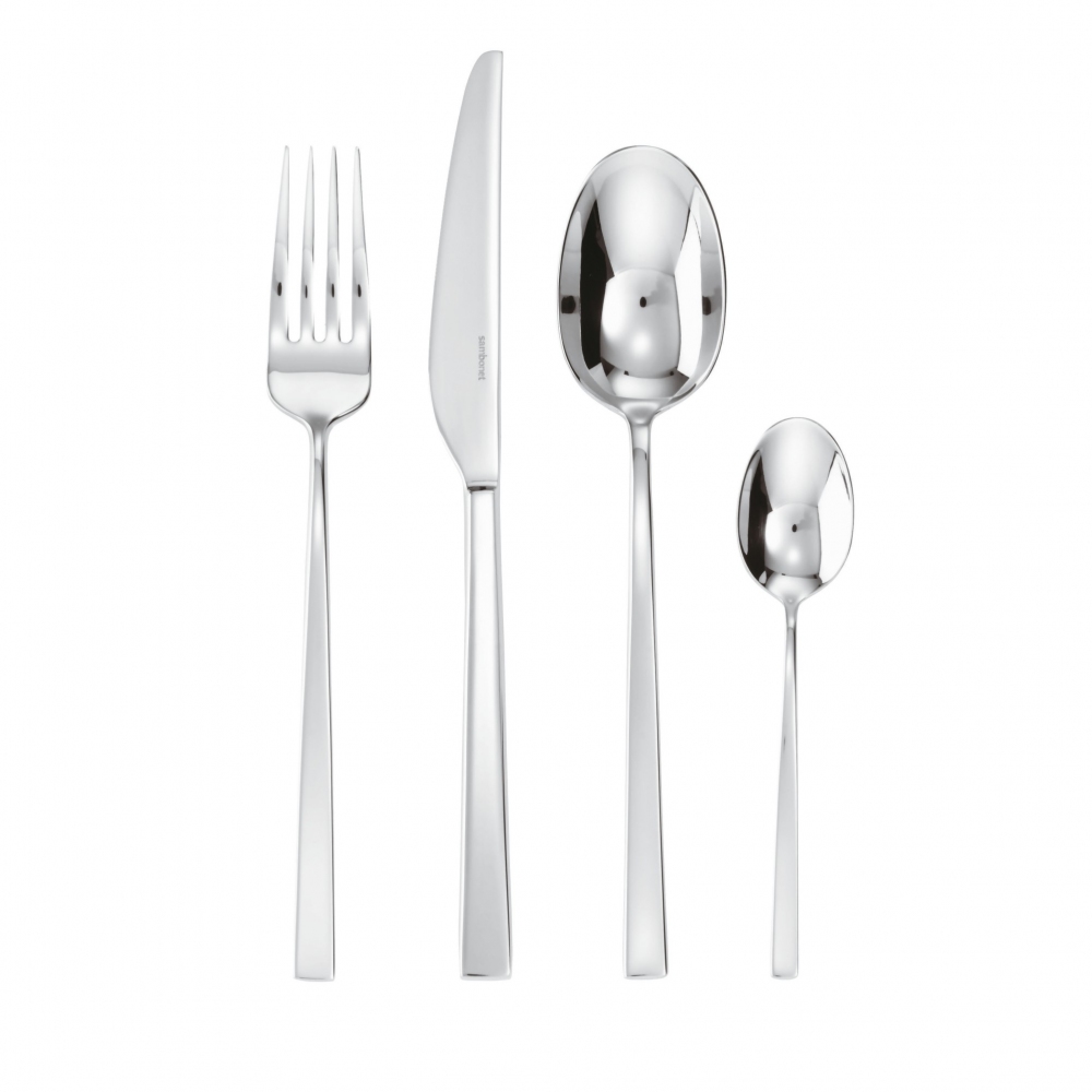 Cutlery set, 60 pieces , PVD Mirror PVD 2Black, Rock, Sambonet