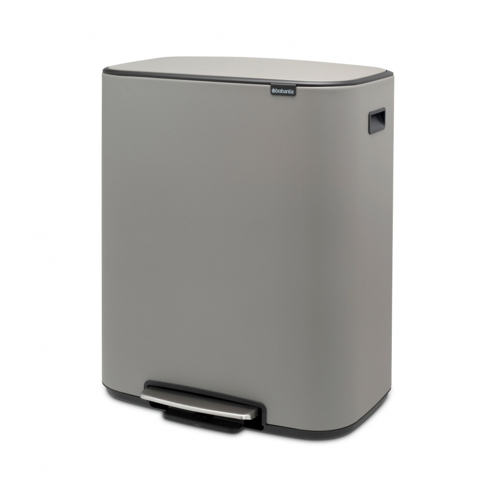 Brabantia Pattumiera a pedale Bo 2 x 30 Litri