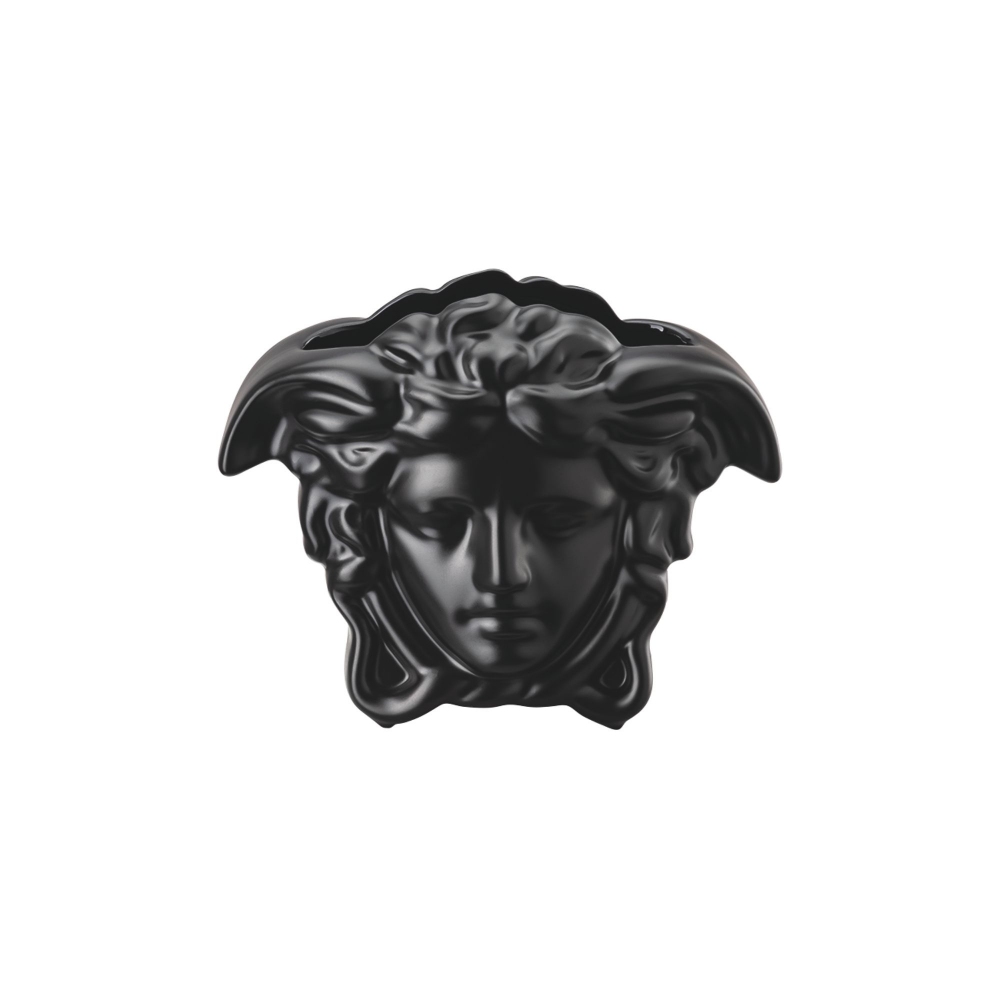 Rosenthal Versace Medusa Grande Black Vase