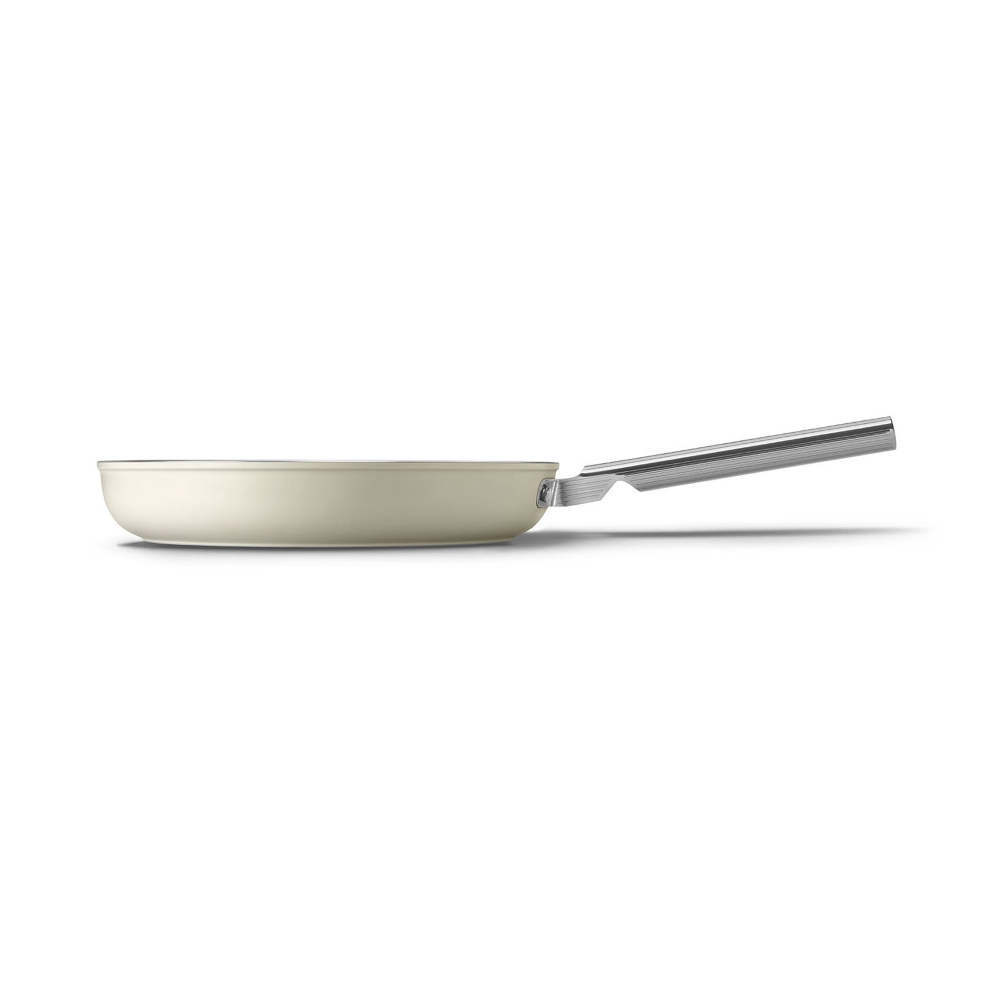 Smeg Padella antiaderente Cookware, Nero Estetica 50's Style Diam. 30 cm.