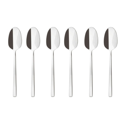 Sambonet 6 Rock moka spoons