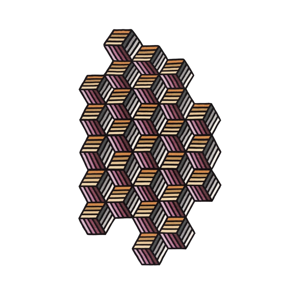 Gan Tappeto Parquet Hexagon cm. 213x312