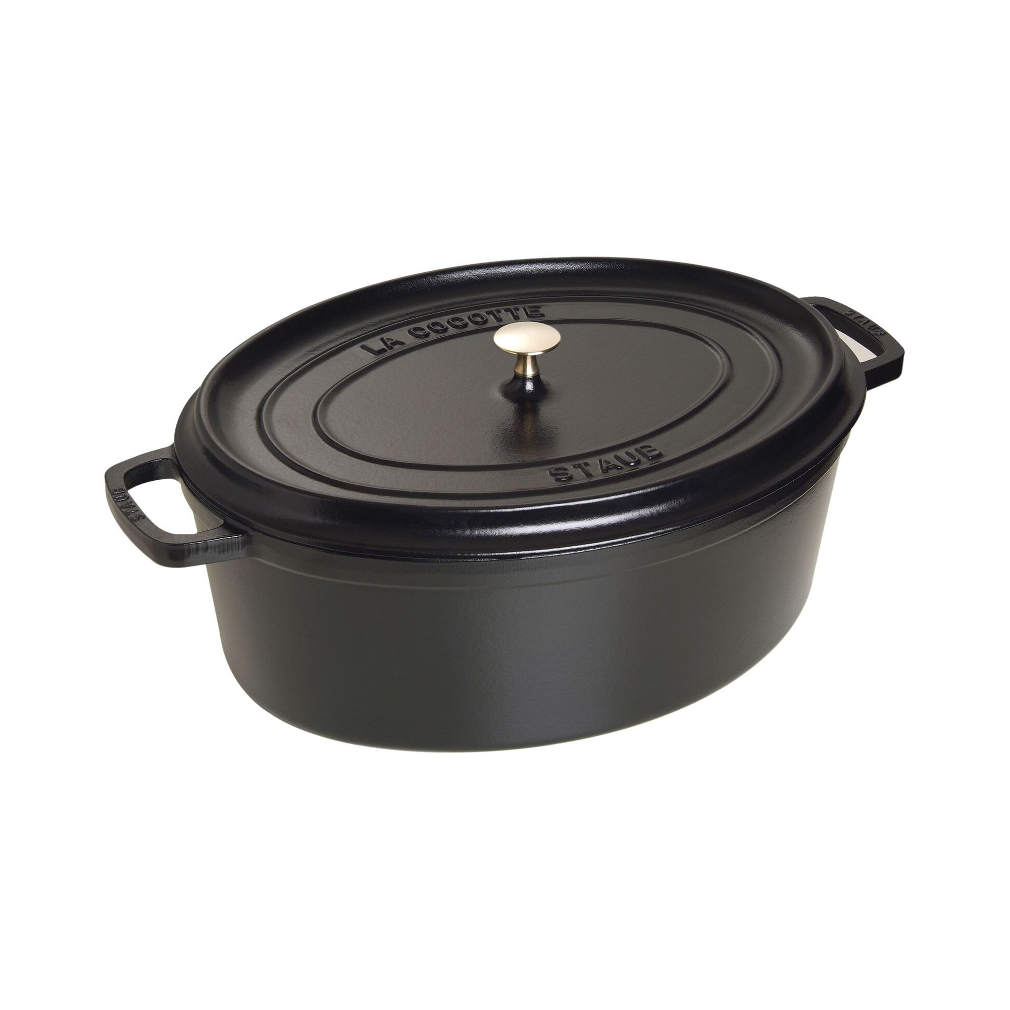 Staub Cocotte Oval 41cm Black