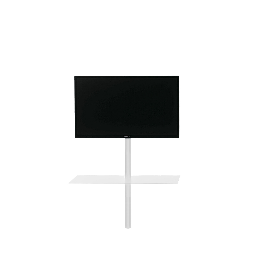 Desalto Porta TV Sail 307 con piantana girevole a soffitto - Posizionamento  TV h. 151 e mensola inclusa
